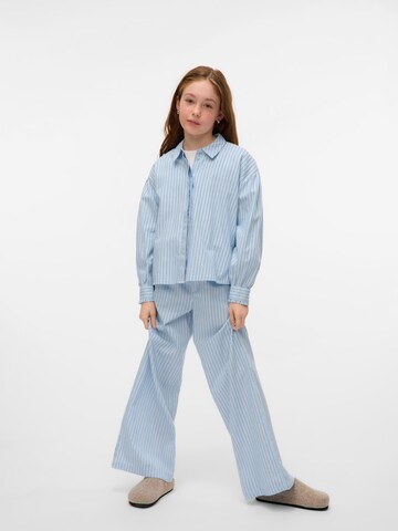 Vero Moda Girl - Pierna ancha Pantalón 'VMPINNYS' en azul