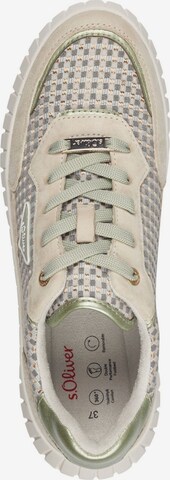 Sneaker bassa di s.Oliver in verde