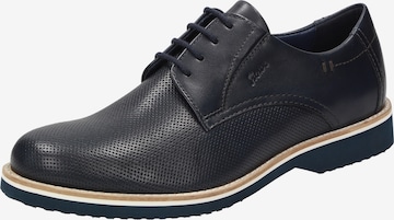 SIOUX Lace-Up Shoes 'Dilip' in Blue: front