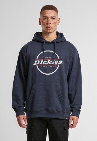 DICKIES Sweatshirt in Blue: front