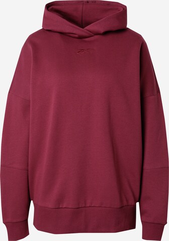 Reebok Sportsweatshirt 'LUX' i rød: forside