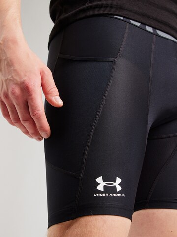 Skinny Pantalon de sport UNDER ARMOUR en noir