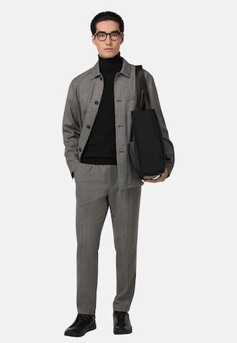Coupe regular Chemise Boggi Milano en gris