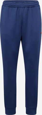 ELLESSE Tapered Trousers 'Varsio' in Blue: front