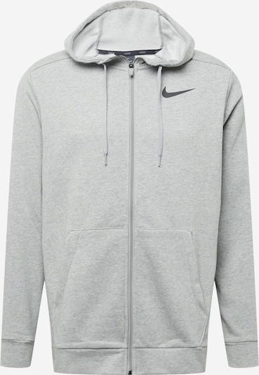 NIKE Bluza rozpinana sportowa w kolorze nakrapiany szary / czarnym, Podgląd produktu