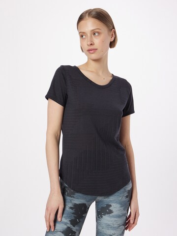 UNDER ARMOUR Funktionsshirt 'Streaker' in Schwarz: Vorderseite
