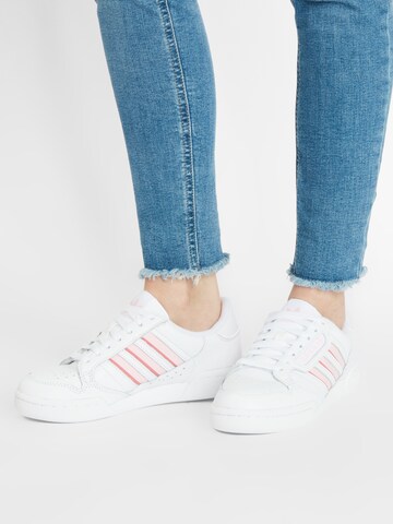 Baskets basses 'Continental 80' ADIDAS ORIGINALS en blanc