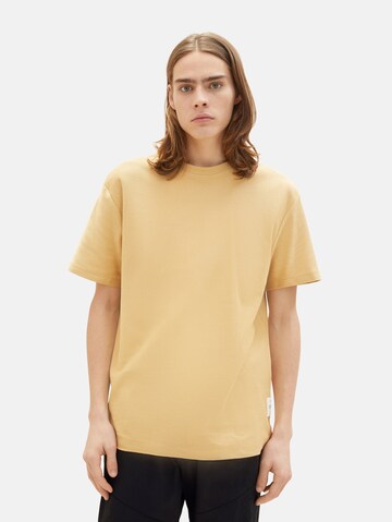 TOM TAILOR DENIM Bluser & t-shirts i gul: forside