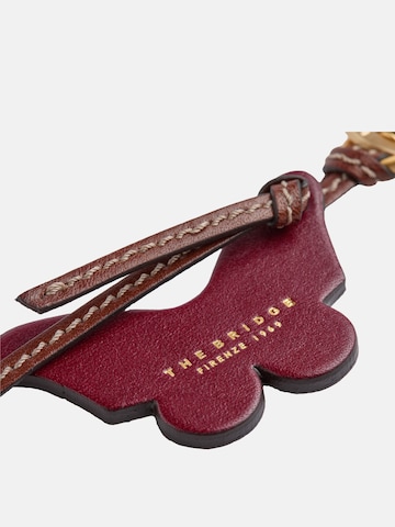 The Bridge Key Ring in Red