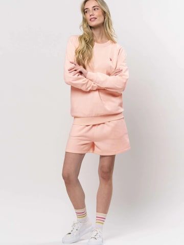 U.S. POLO ASSN. Trui ' Helen ' in Roze