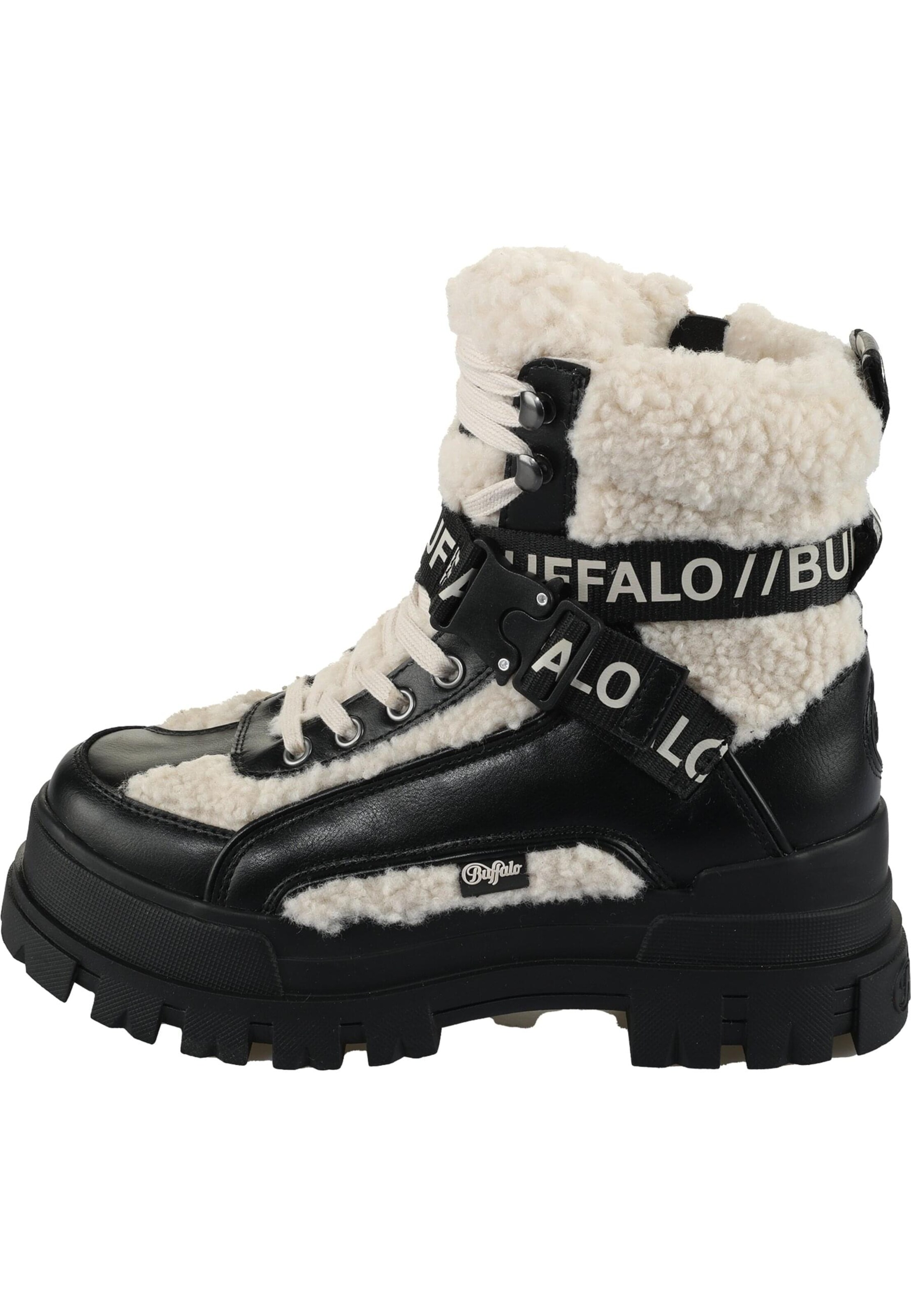 BUFFALO Boot 'Aspha' in Black: front