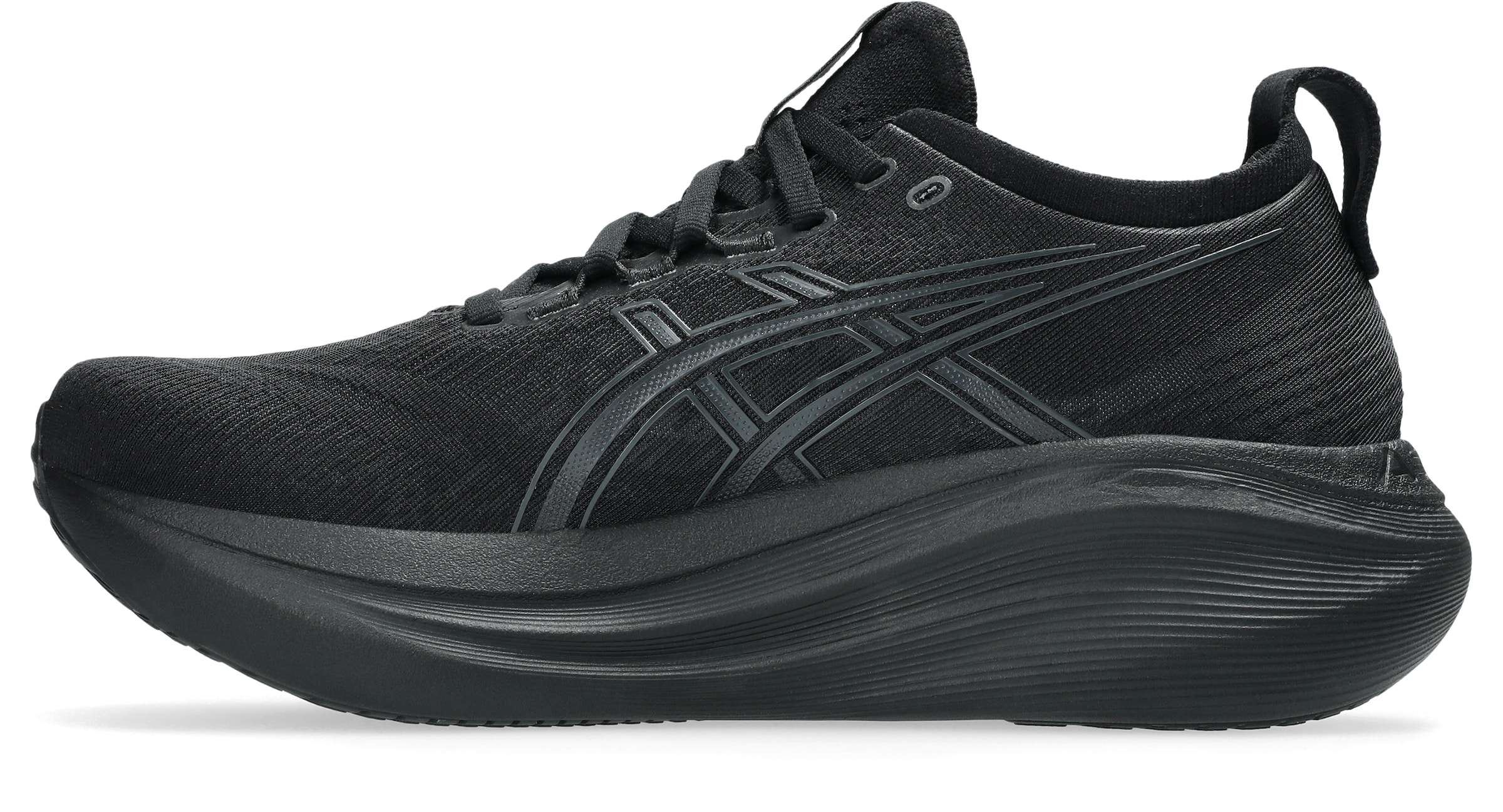 Sneaker de alergat 'Gel-Nimbus 27' de la ASICS pe negru: față
