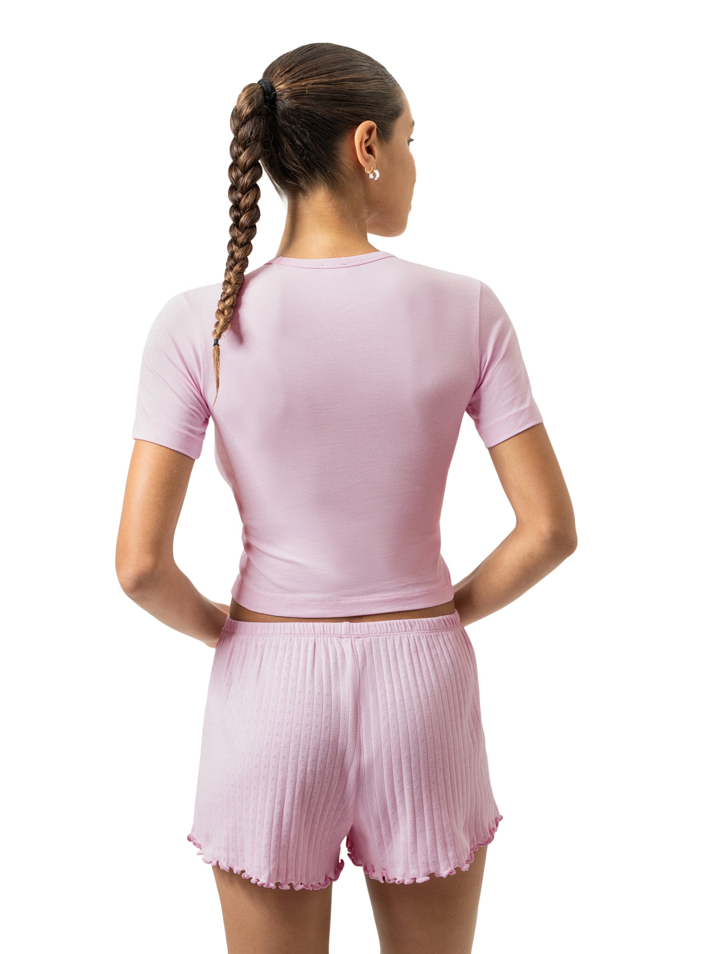 Mey Schlafshirt 'Solid Love' in Pink