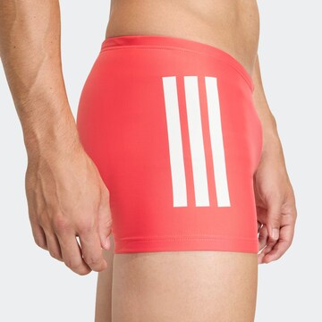 ADIDAS PERFORMANCE Athletic Swim Trunks in Orange