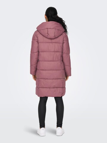 Manteau d’hiver 'Audrey' ONLY en rose