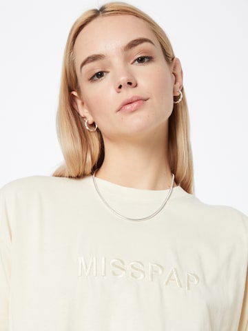 Misspap T-Shirt in Beige