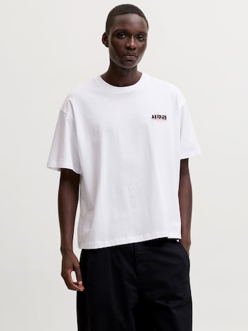 JACK & JONES Póló 'JORKEN' - fehér