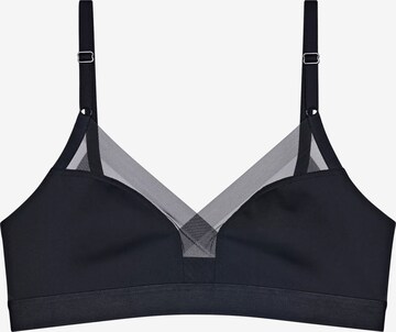 TRIUMPH T-shirt Bra 'Shape Smart N' in Black: front