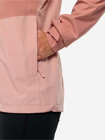 JACK WOLFSKIN Performance Jacket 'WEILTAL' in Pink