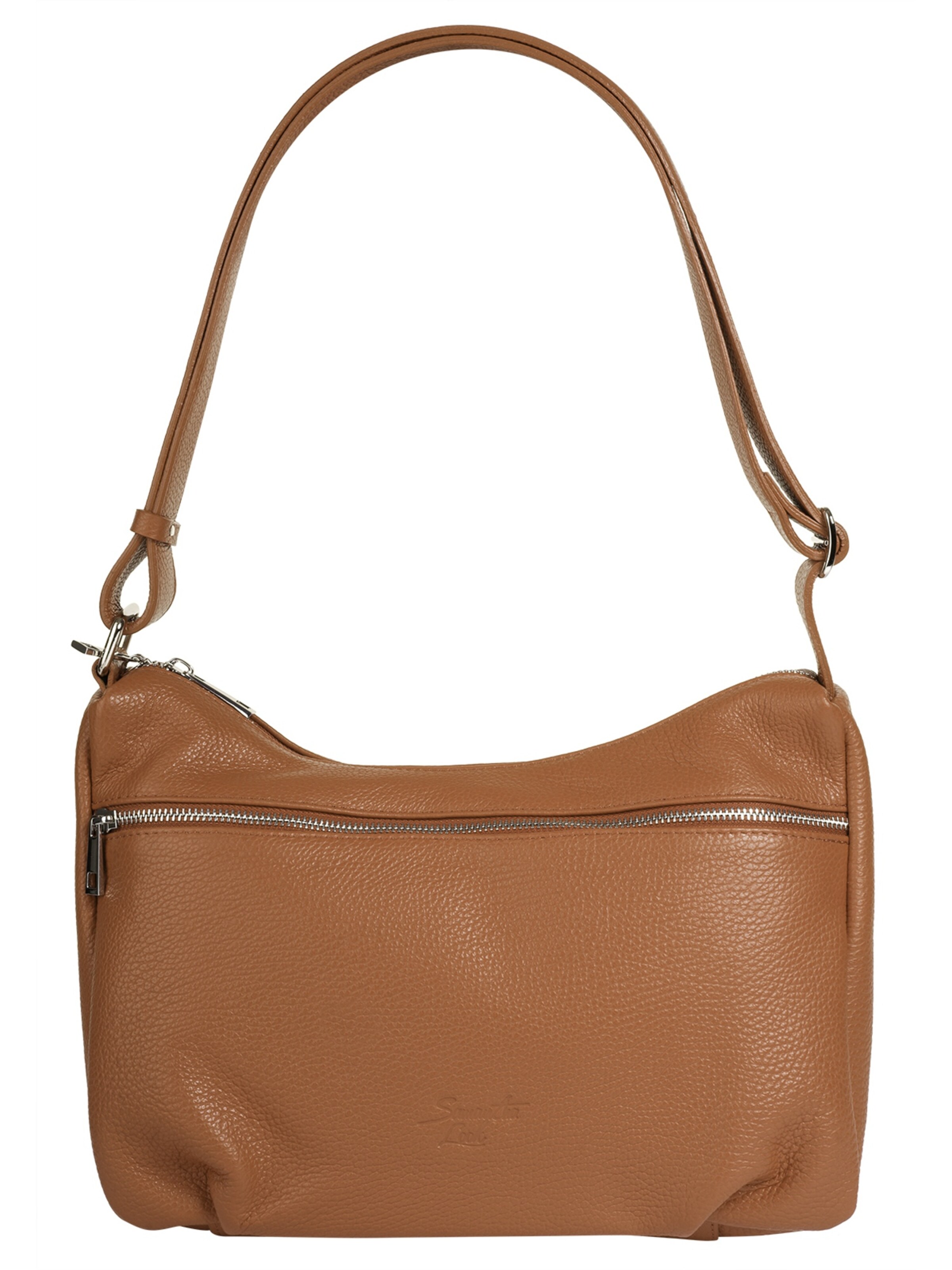 Sac bandoulière Samantha Look en marron : devant