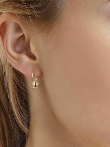 Orecchini di Lulu & Jane in oro: frontale