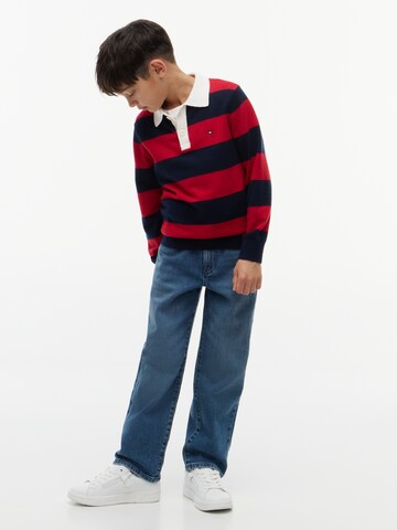 TOMMY HILFIGER Loosefit Jeans i blå