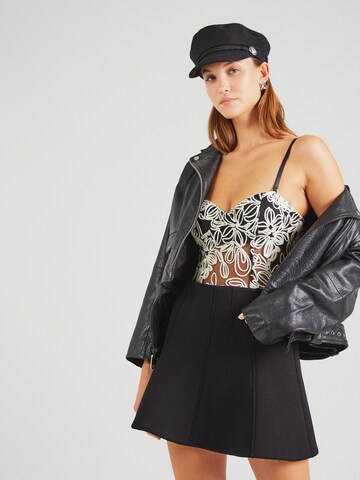 VILA ROUGE EDIT Bodysuit 'VIKALA' in Black: front