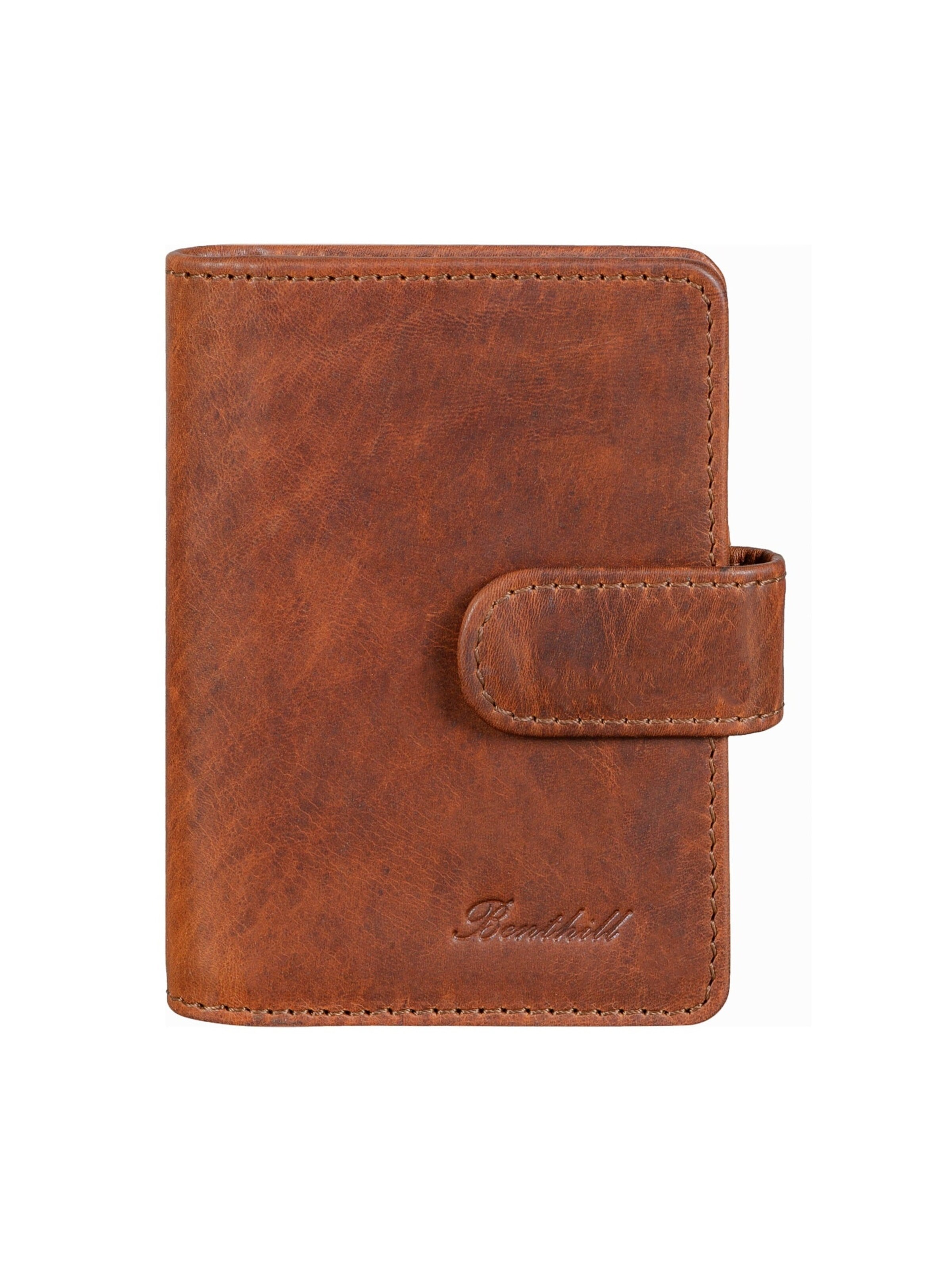 Benthill Wallet in Brown: front