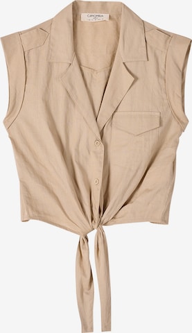 Camomilla Italia Bluse 'CRISTIN' in Beige: Vorderseite