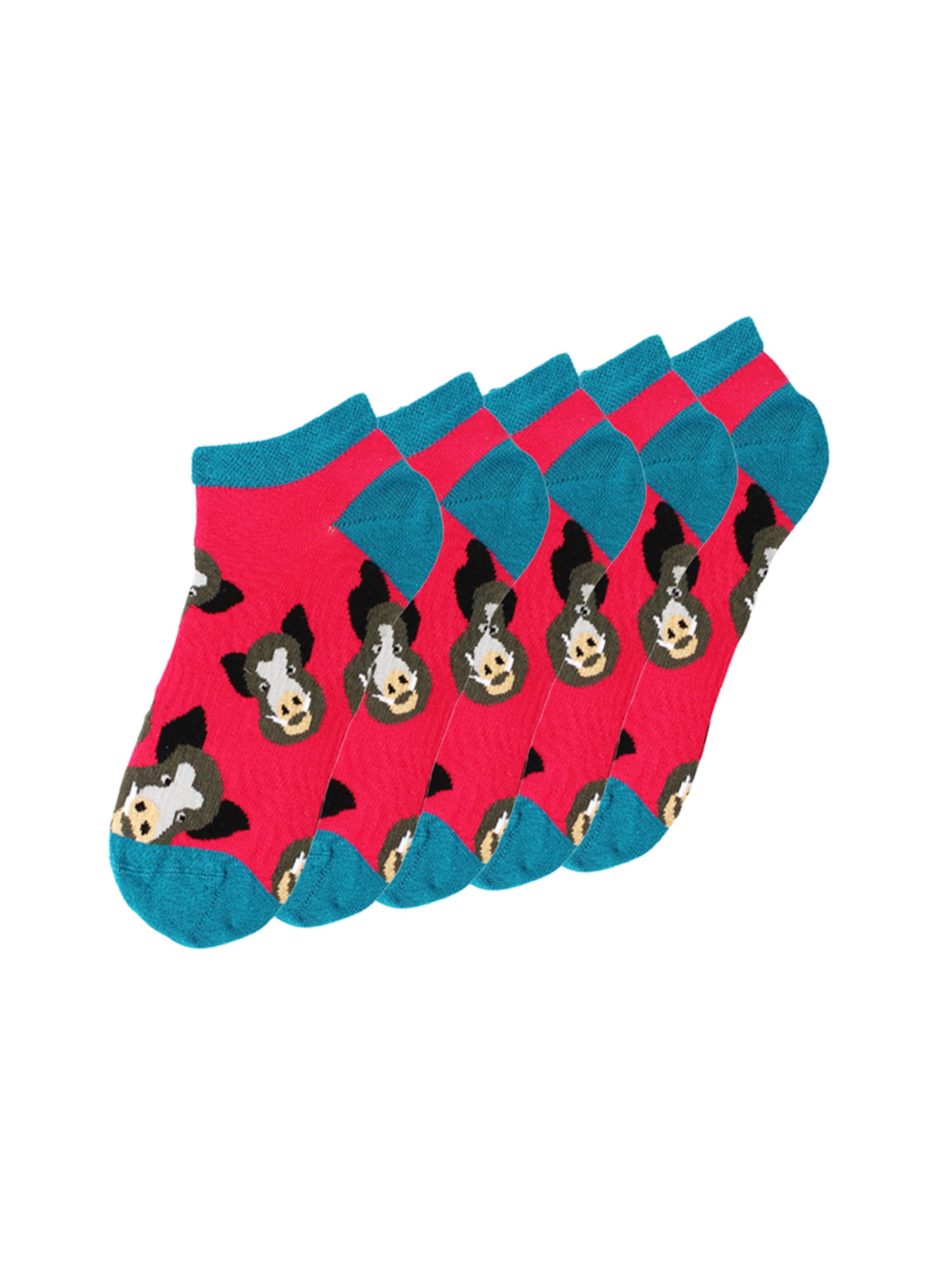 UNABUX Socks in Beige / Blue / Grey / Pink / Black / White, Item view