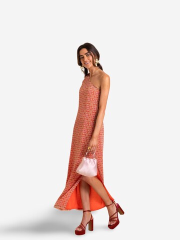 THE-ARE Jurk in Oranje