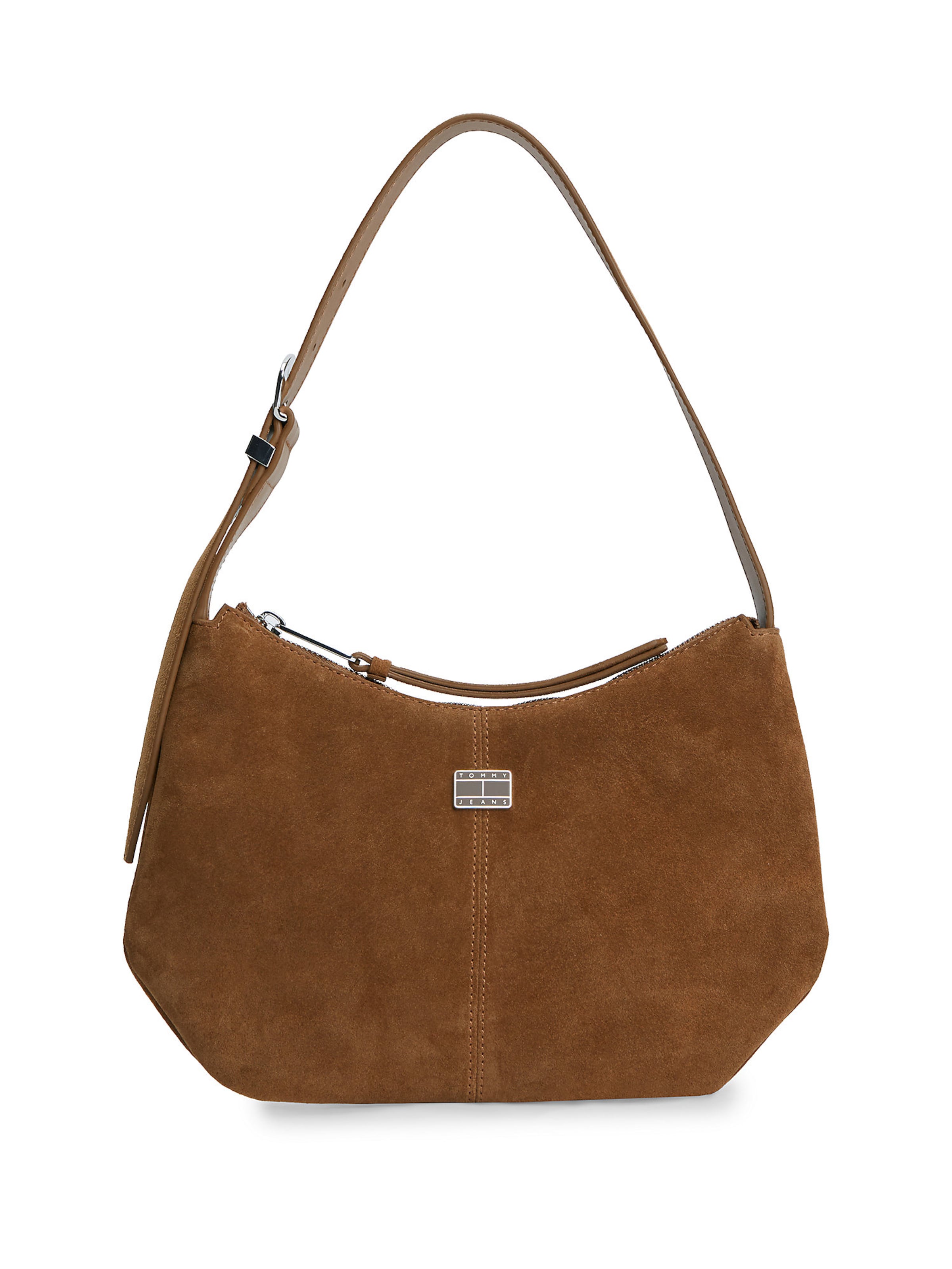 Tommy Jeans Shoulder bag in Brown: front