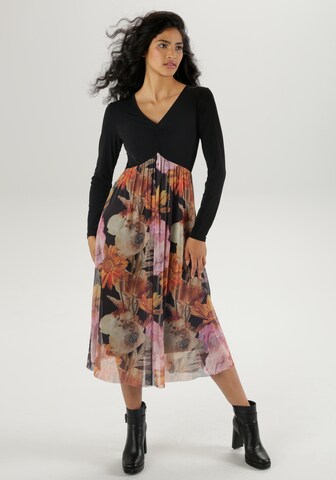 Aniston SELECTED Dress in Black: front