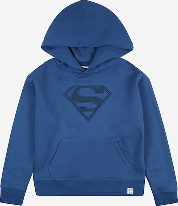 GAP Sweatshirt 'Superman' in Blauw: voorkant