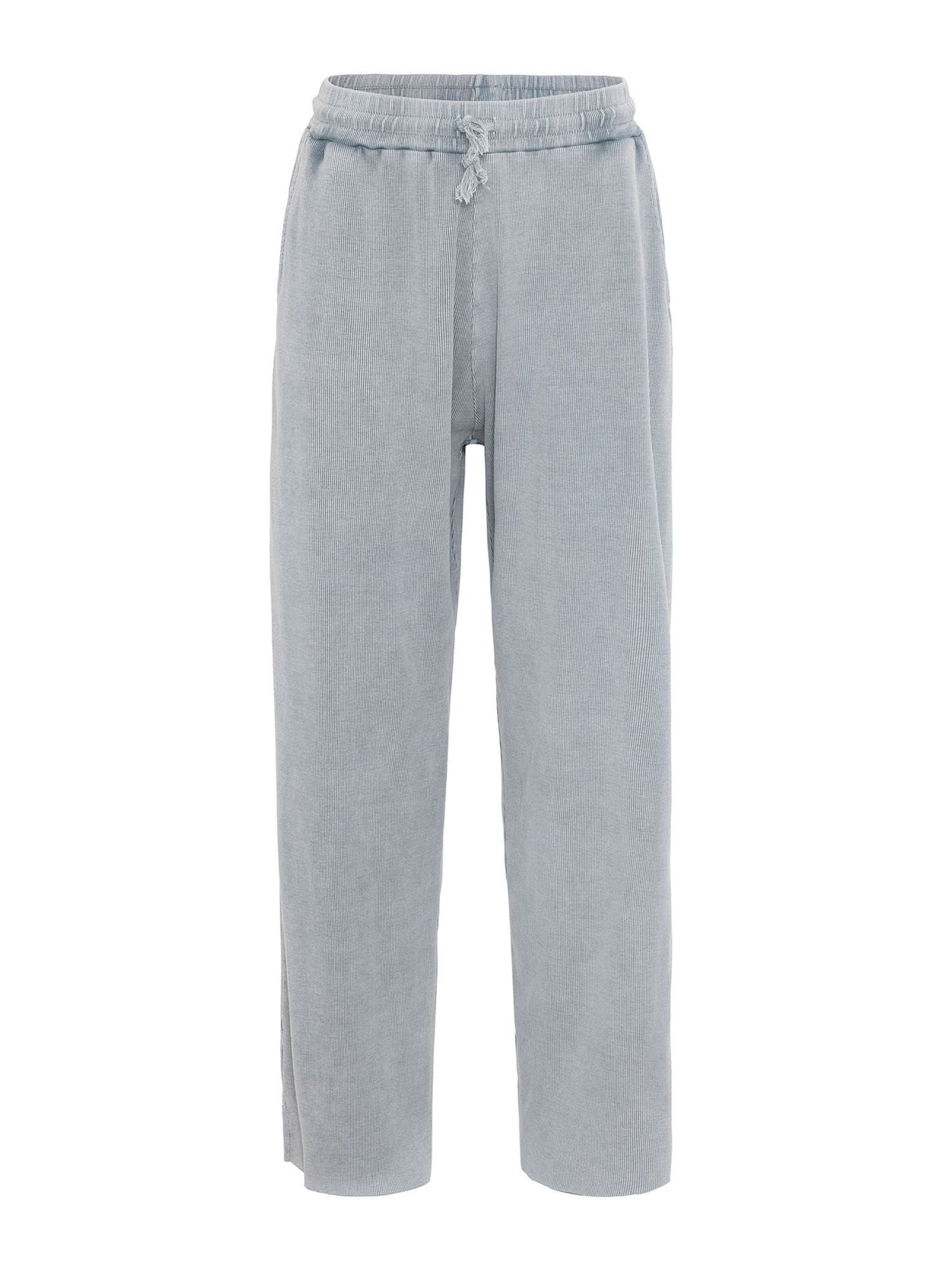 Dandalo Loosefit Παντελόνι σε γκρι: μπροστά