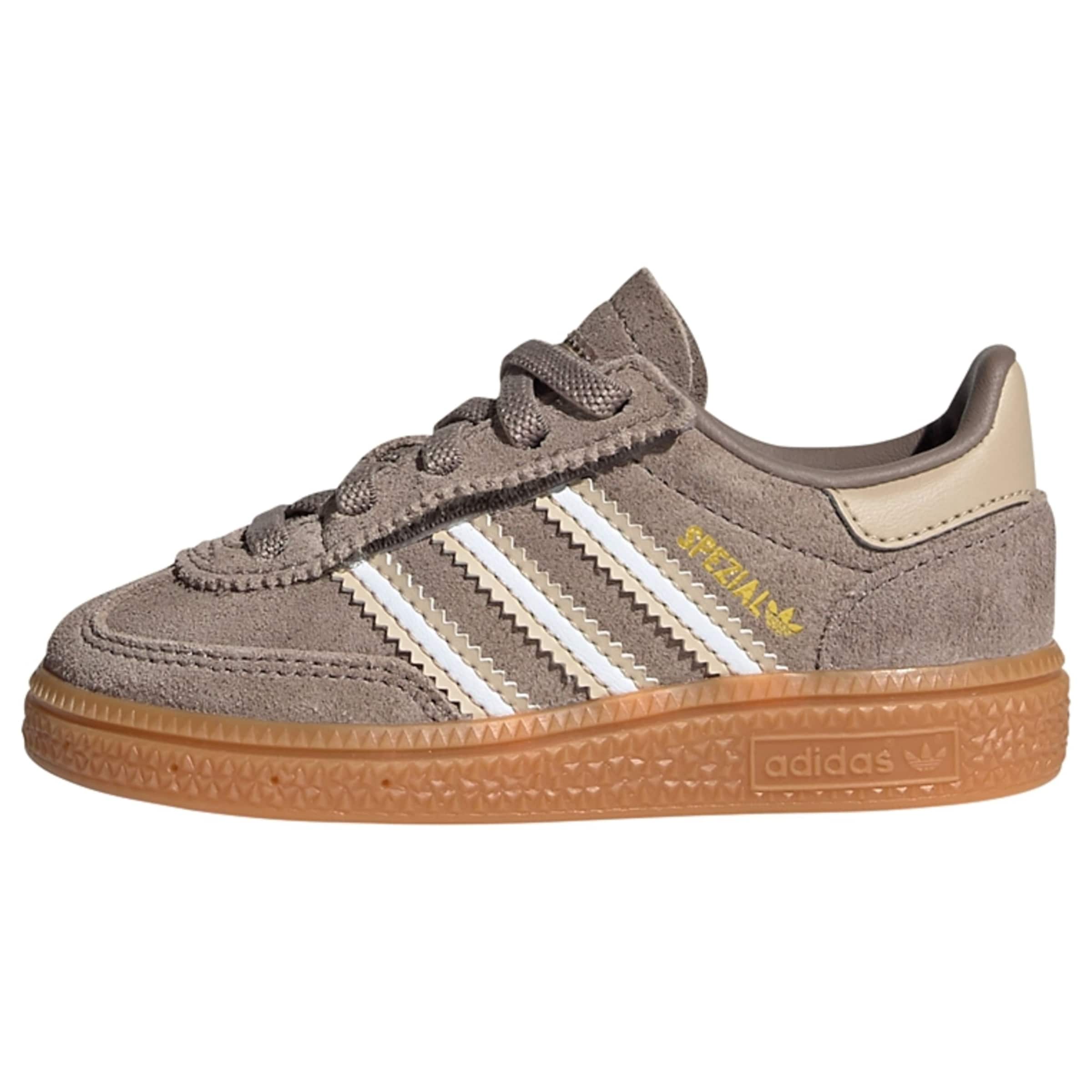 ADIDAS ORIGINALS Sneaker 'Handball Spezial' i brun: framsida