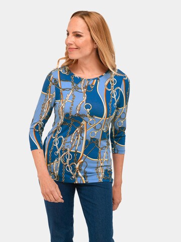 Goldner Shirt in Blau: predná strana