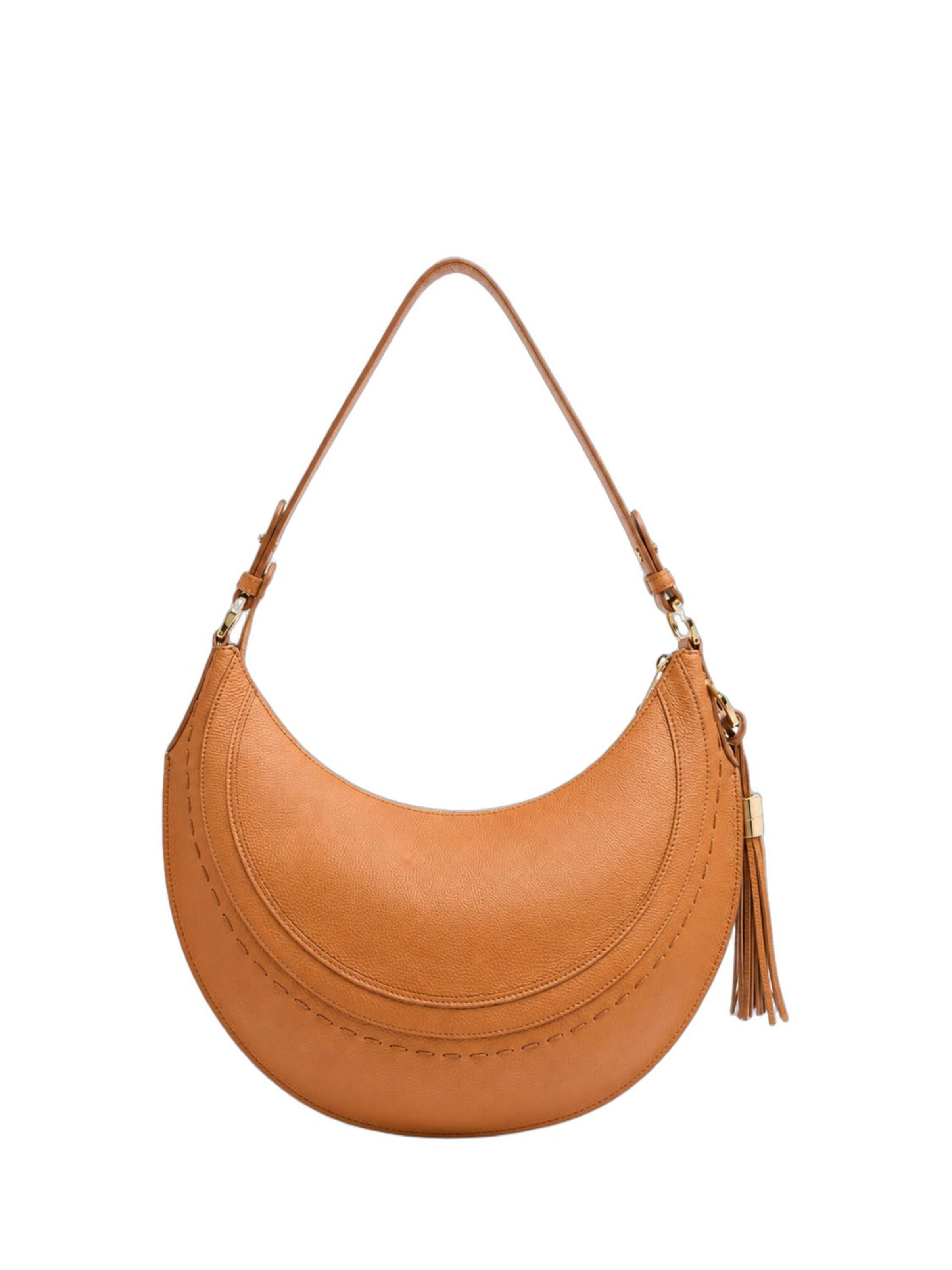 Lancel - Bolso de hombro 'Hobohème' en marrón