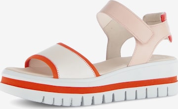 GABOR Sandals in Beige: front