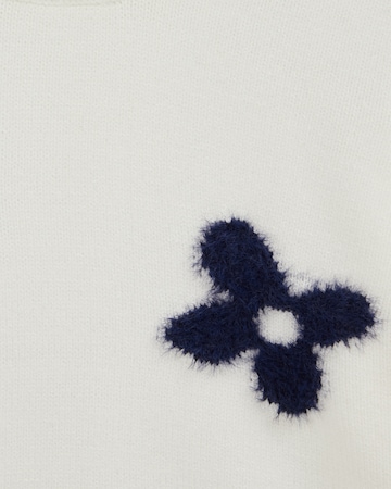 Pull-over WE Fashion en blanc