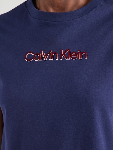 Calvin Klein Jeans - Camisa 'CLASSIC FOIL' em roxo