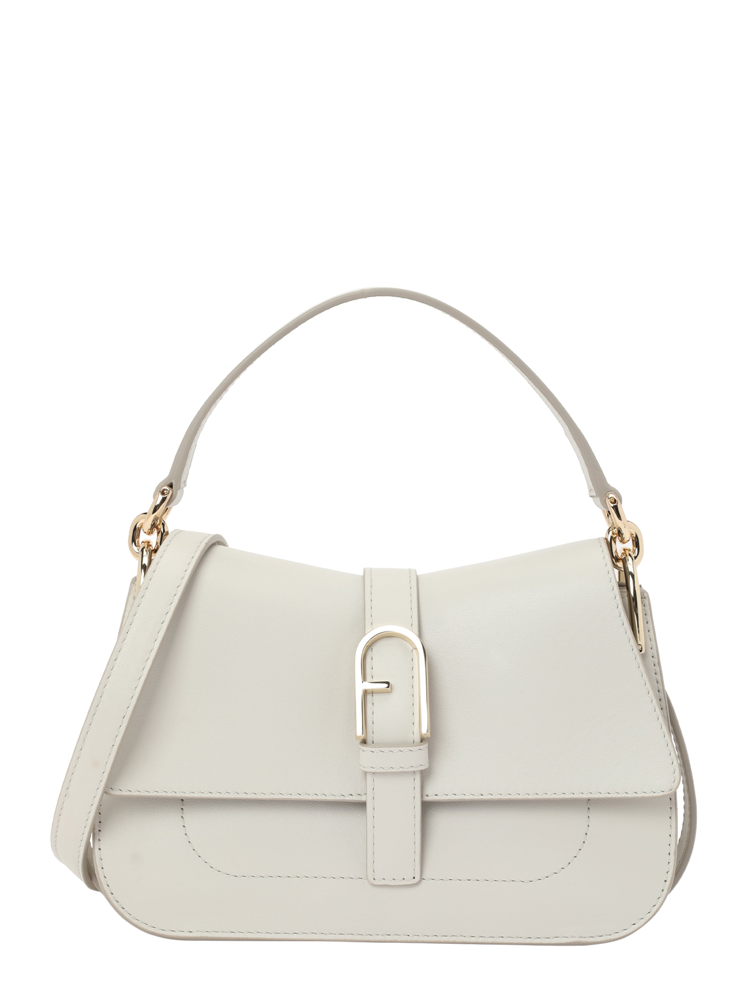 FURLA Handtasche 'Flow' in Weiß: Vorderseite