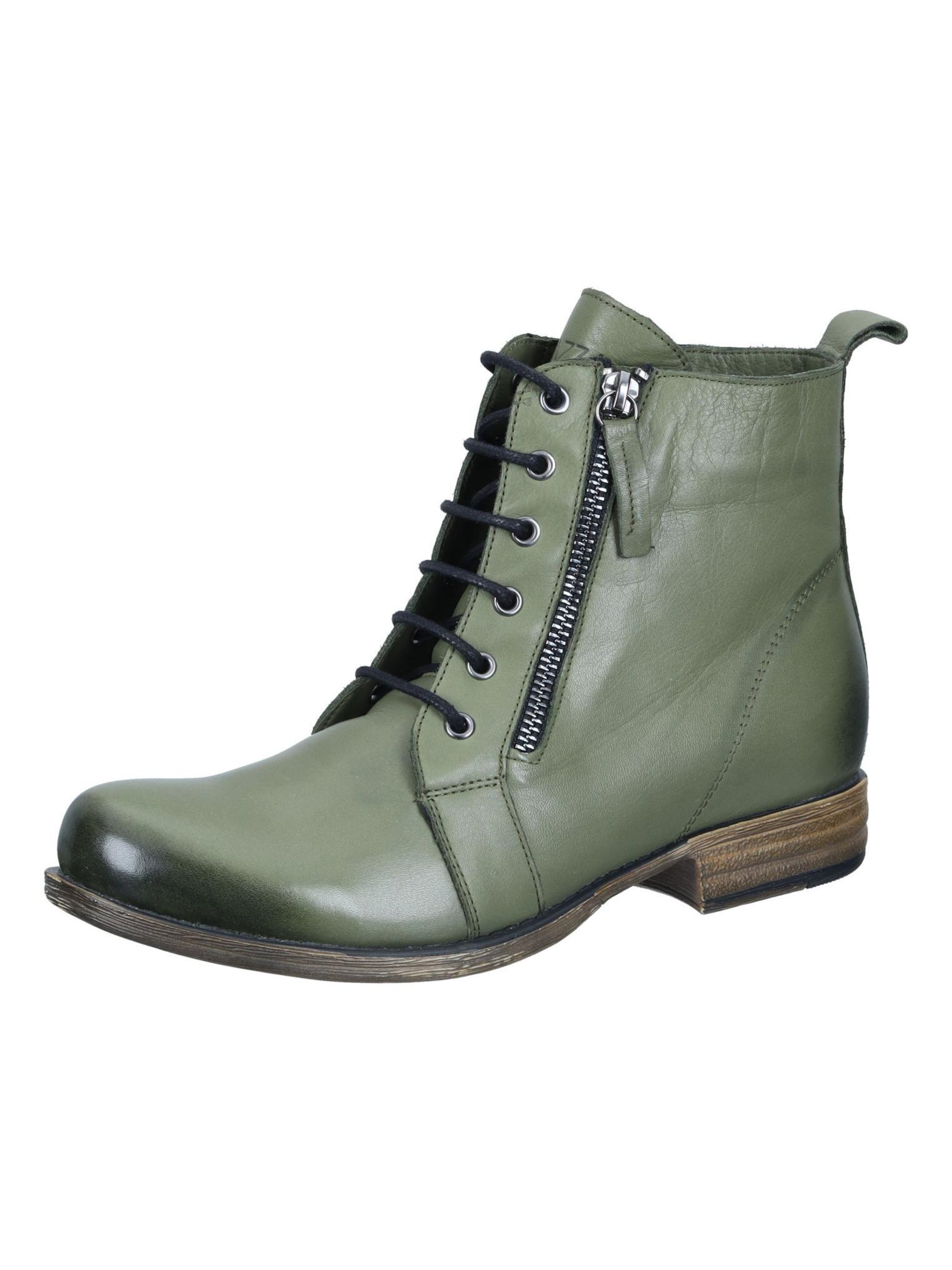 PIAZZA Ankle Boots in Green: front