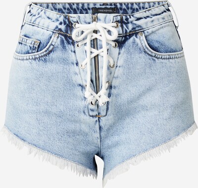 Jeans Trendyol pe albastru deschis, Vizualizare produs