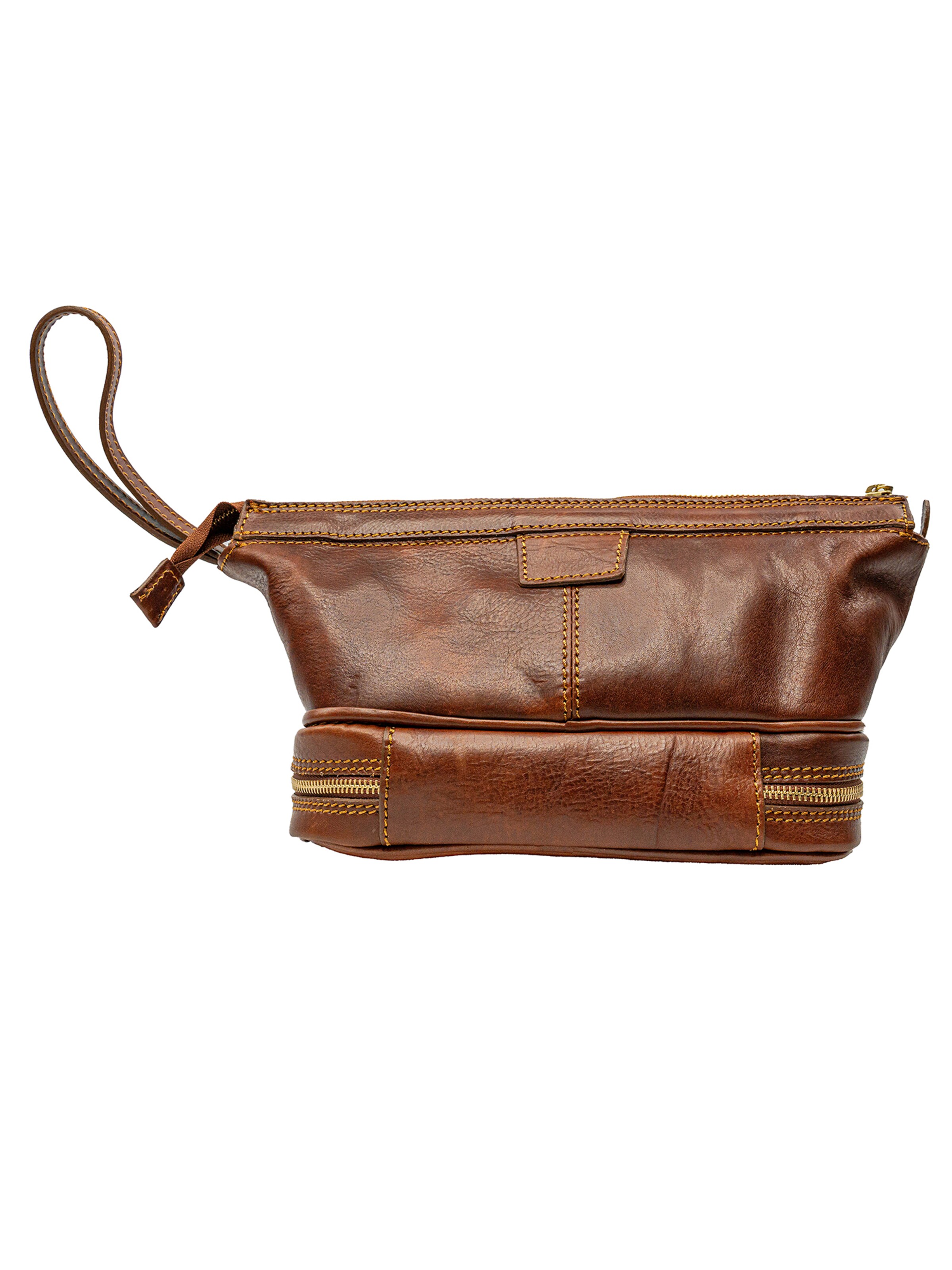 bupell Toiletry Bag 'Luca' in Brown