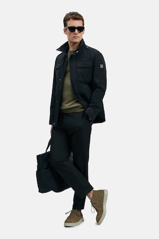 Lufian Between-seasons parka in Black