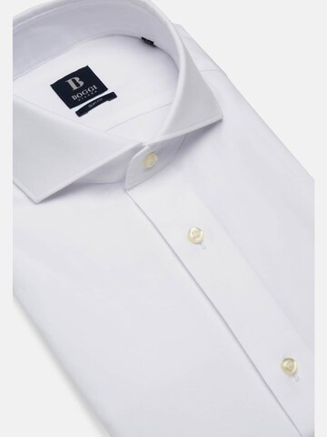 Boggi Milano Slim fit Business Shirt 'Napoli' in White