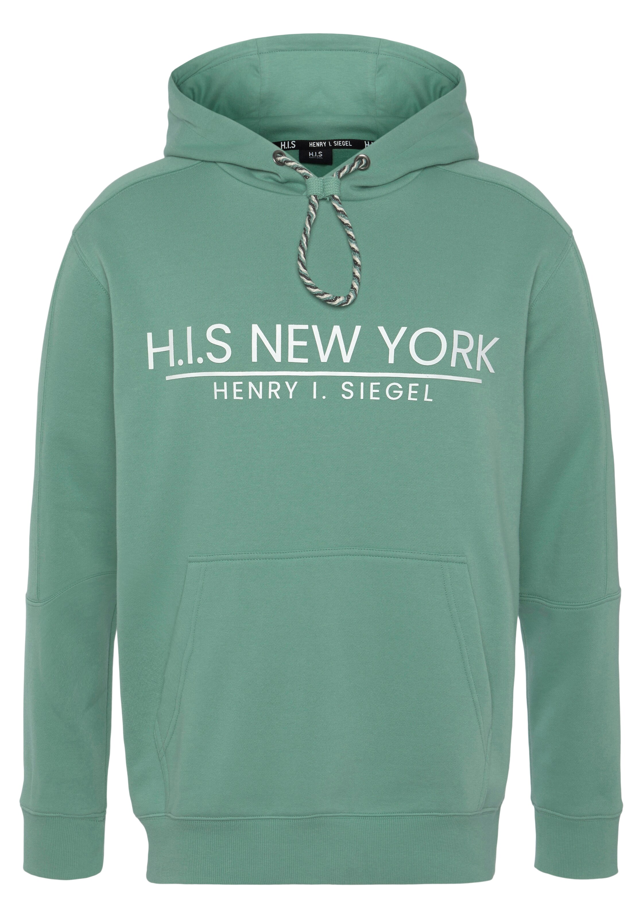 H.I.S Sweatshirt in Grün: Vorderseite