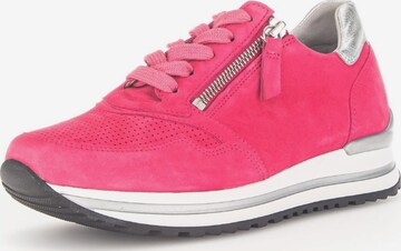 GABOR Sneakers laag in Roze: voorkant