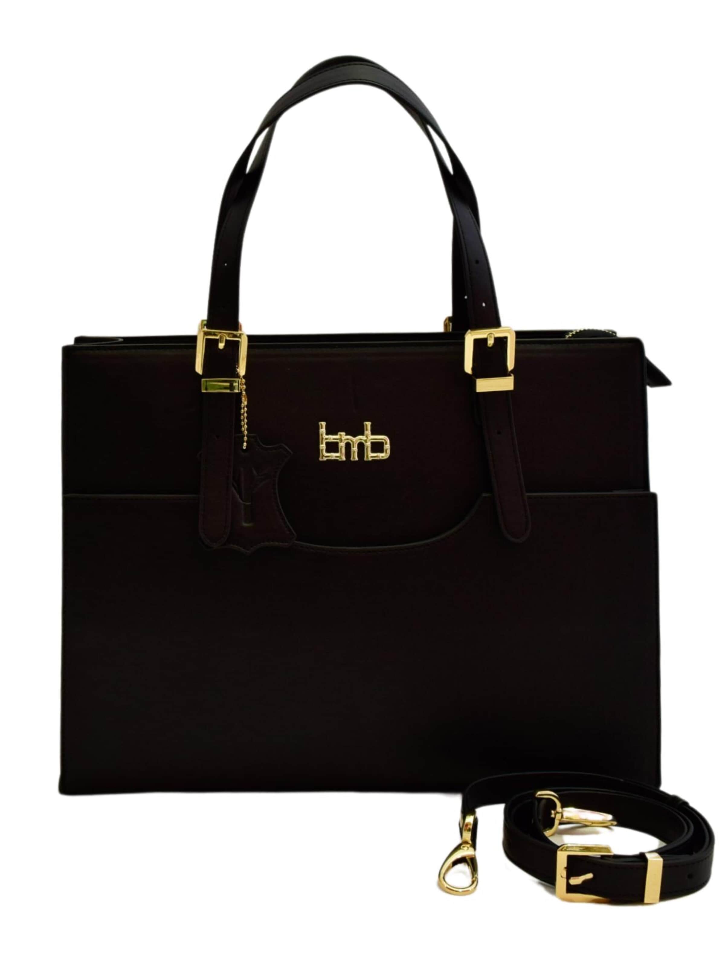 BMB BAGS Handbag 'Grace' in Black: front